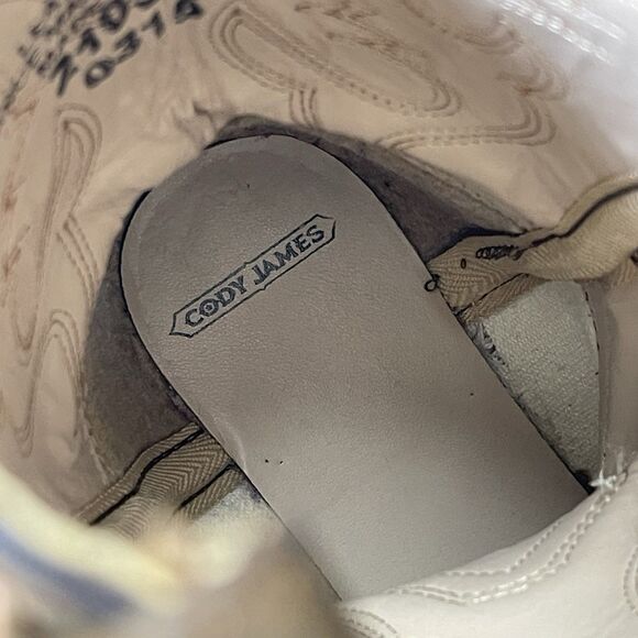 Cody James Oiled Dust Brown Leather Western Boots Youth 6 D Style 43034Y - Picture 12 of 13